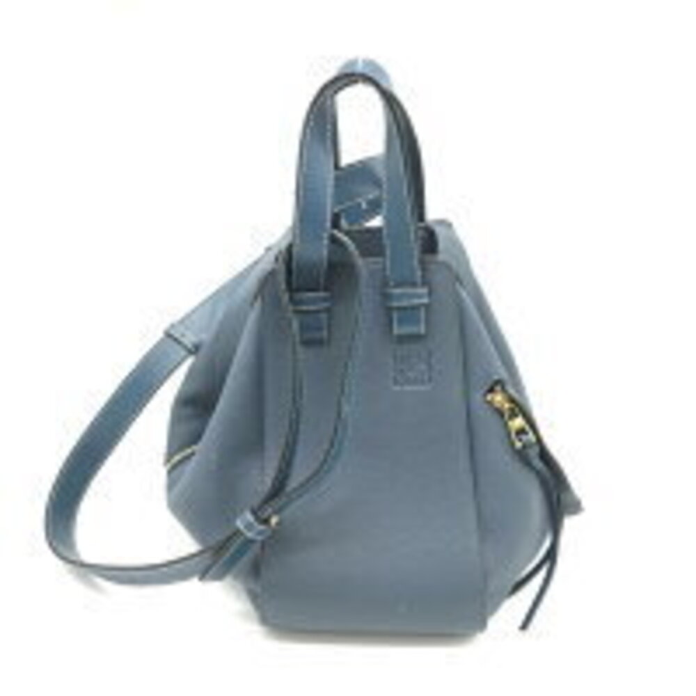 Loewe Hammock Shoulder Bag Gray Leather